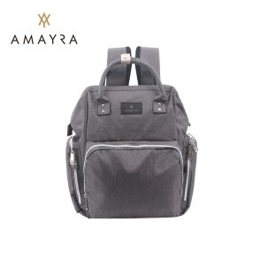 MOCHILA MATERNAL AMAYRA GRIS