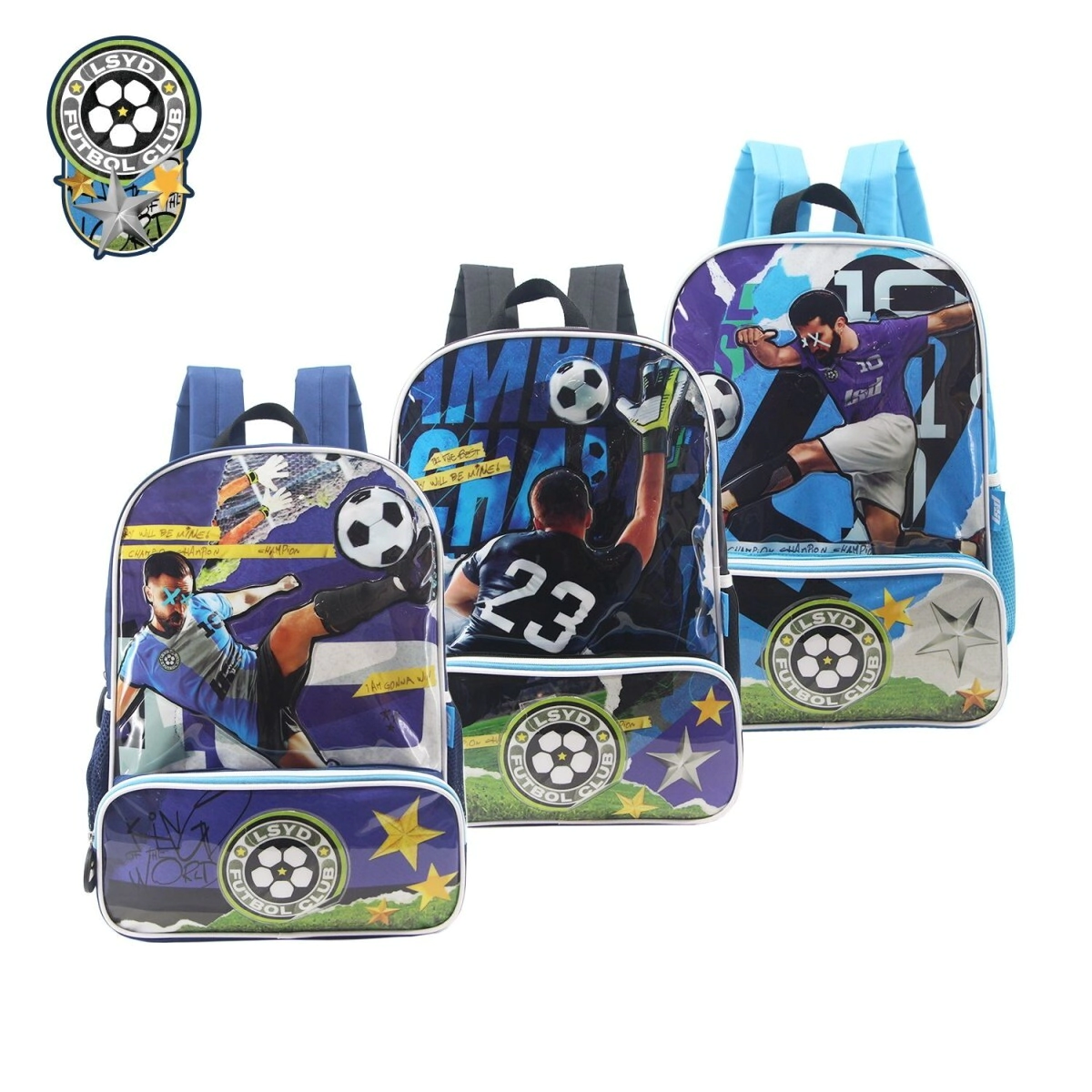 MOCHILA FUTBOL 16" LSYD