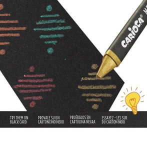 CRAYONES METALICOS X 8 CARIOCA
