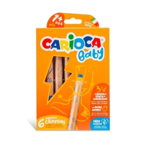 CRAYONES BABY x6 CARIOCA