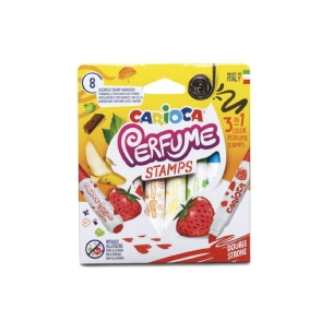 MARCADORES STAMP C/ PERFUME CAJA x8 CARIOCA