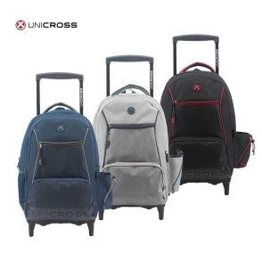 MOCHILA CON CARRO UNICROSS NEGRO