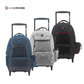MOCHILA CON CARRO UNICROSS NEGRO