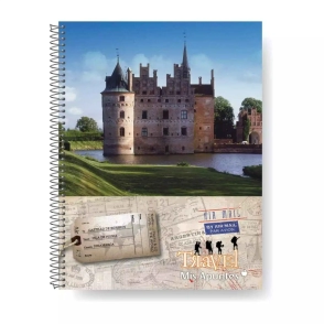 CUADERNO A4 ESPIRALADO T/F TRAVEL - 80 Hjs Cuadriculado