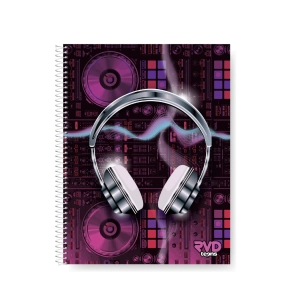 CUADERNO A4 ESPIRALADO MY WORLD RIVADAVIA - 150 Hjs Cuadriculado