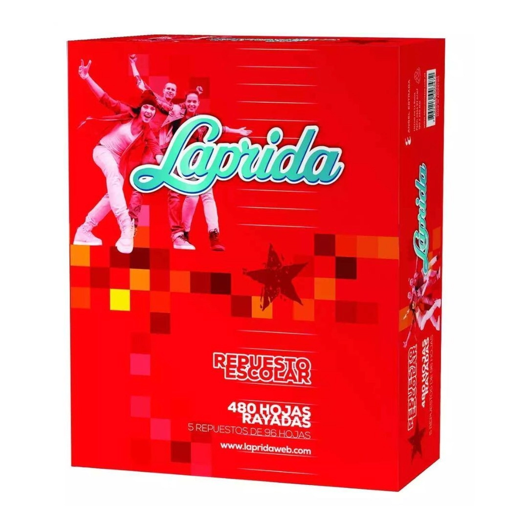 REPUESTO N 3 LAPRIDA - 480 Hjs Rayadas