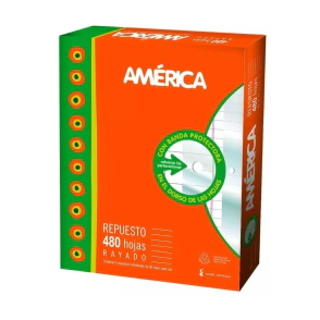 REPUESTO C/ BANDA PROTECTORA N&deg; 3 AMERICA - 480 Hjs Rayadas