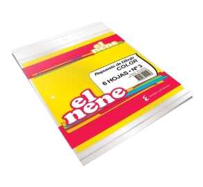 REPUESTO DIBUJO EL NENE N° 3 COLOR - 6 Hjs