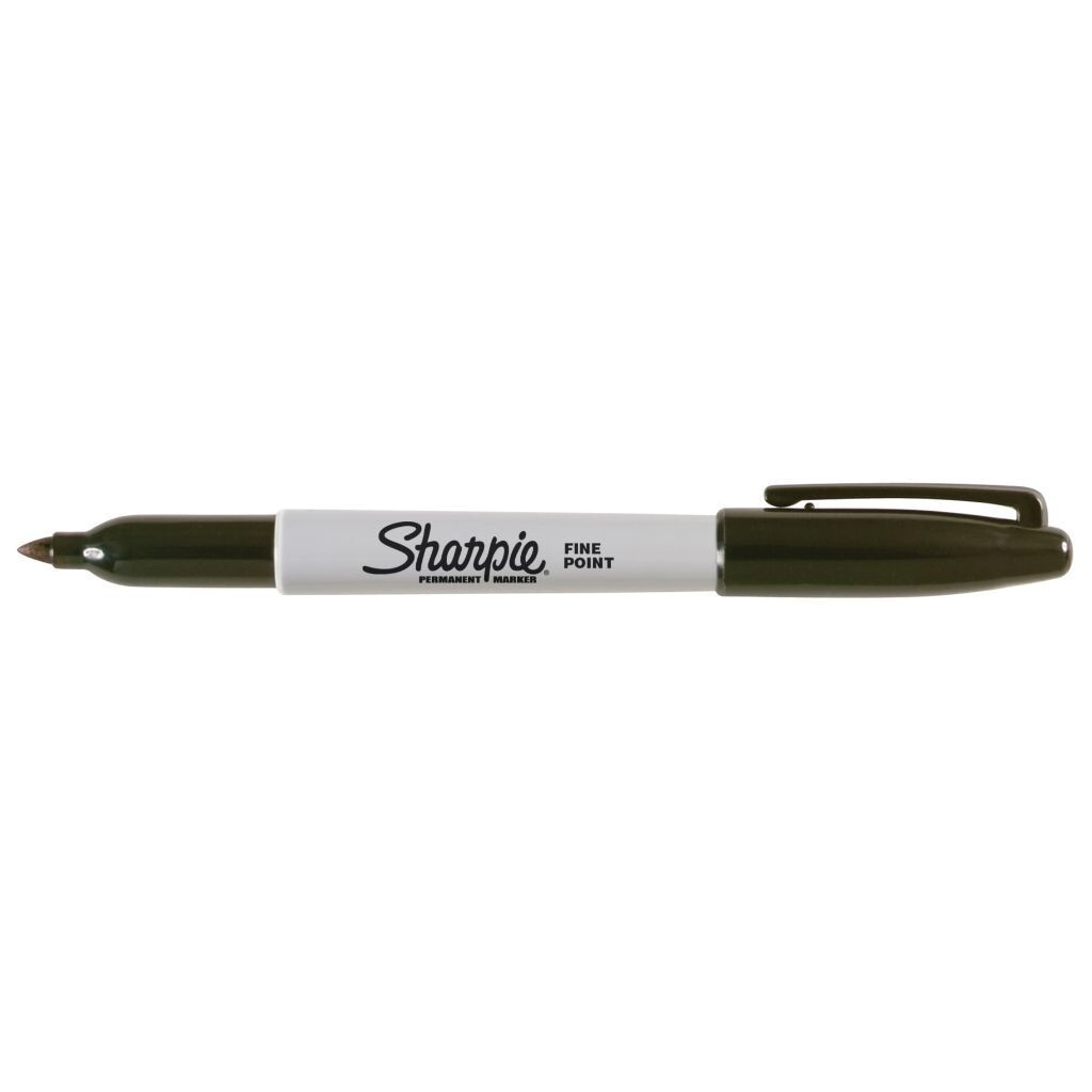 Marcador Sharpie Punta Fina Negro