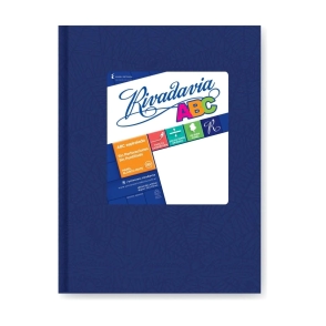 CUADERNO ABC ARAÑA 19x23,5 RIVADAVIA T/D AZUL - 50 Hjs Rayadas
