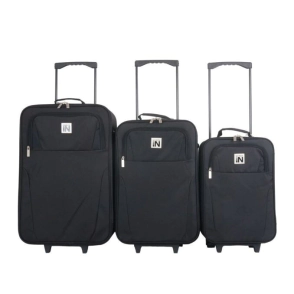 SET DE VALIJAS CHEK IN SOFT NEGRO 18