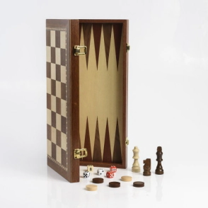 AJEDREZ BACKGAMMON FICHAS (87 MM)