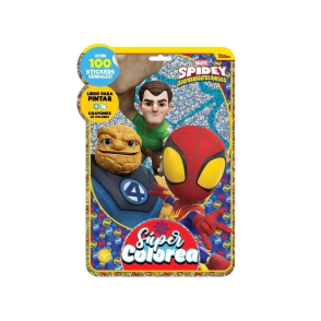 FLOW PACK SUPER COLOREA SPIDEY Y SUS AMIGOS