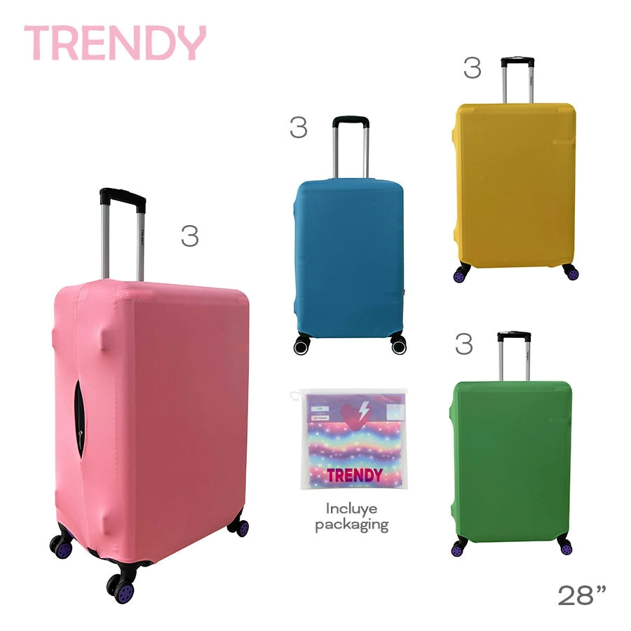 CUBRE VALIJA TRENDY 28"