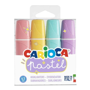 RESALTADORES PASTEL MEMOLIGHT x4 CARIOCA