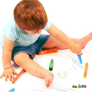 MARCADORES BABY TEDDY CARIOCA x12