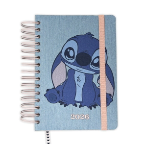 AGENDA 2026 14x20 UN DÍA POR HOJA STITCH MOOVING