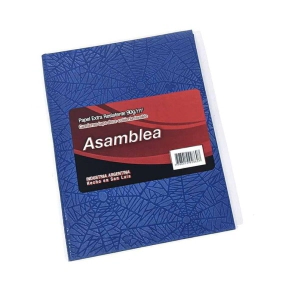 CUADERNO ARAÑA 16x21 T/C 50Hjs CUADR. AZUL ASAMBLEA