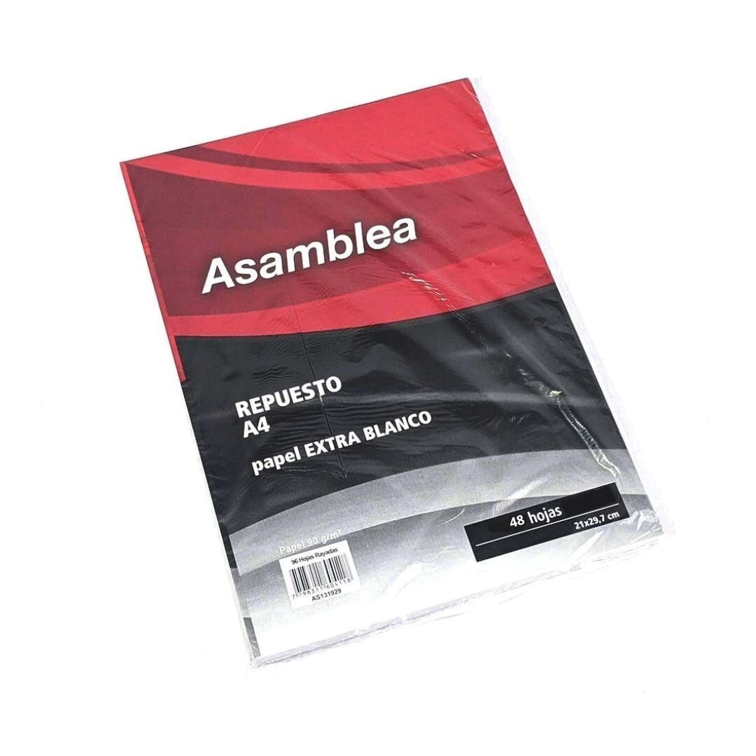 REPUESTO A4 ASAMBLEA 5 PERF. 48Hjs CUADRICULADAS