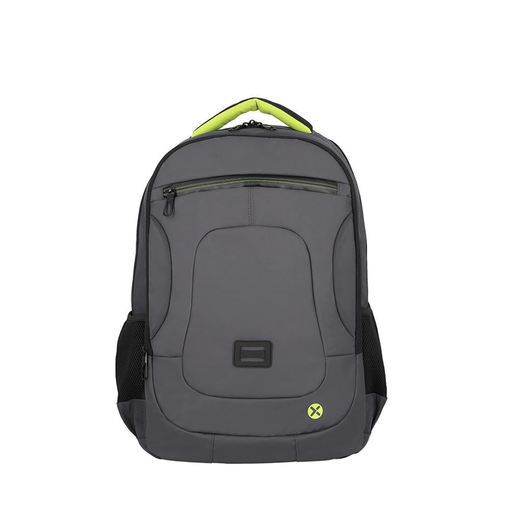 MOCHILA PORTANOTEBOOK GAMMA 354 GRIS/LIMA XTREM