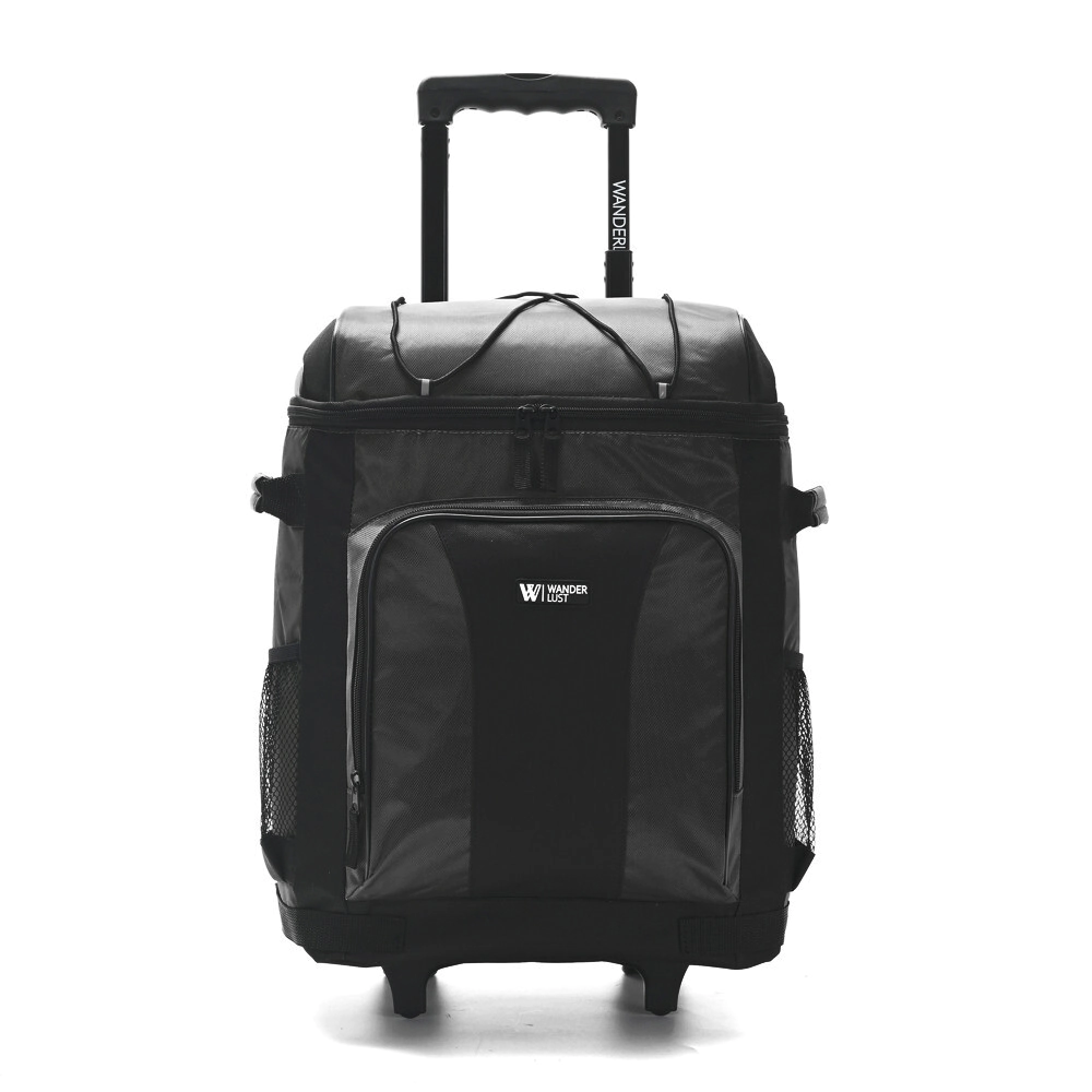 COOLER BAG CON CARRO PLEGABLE 45X34X28CM WANDERLUST