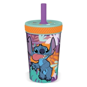 VASO SILICONA 370ML DROP SAFE LILO Y STITCH