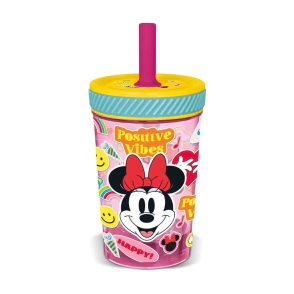 VASO SILICONA 370ML DROP SAFE MINNIE MOUSE