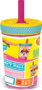 VASO SILICONA 370ML DROP SAFE MINNIE MOUSE