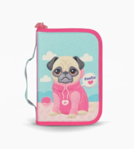 CARTUCHERA DESPLEGABLE PUPPY FOOTY
