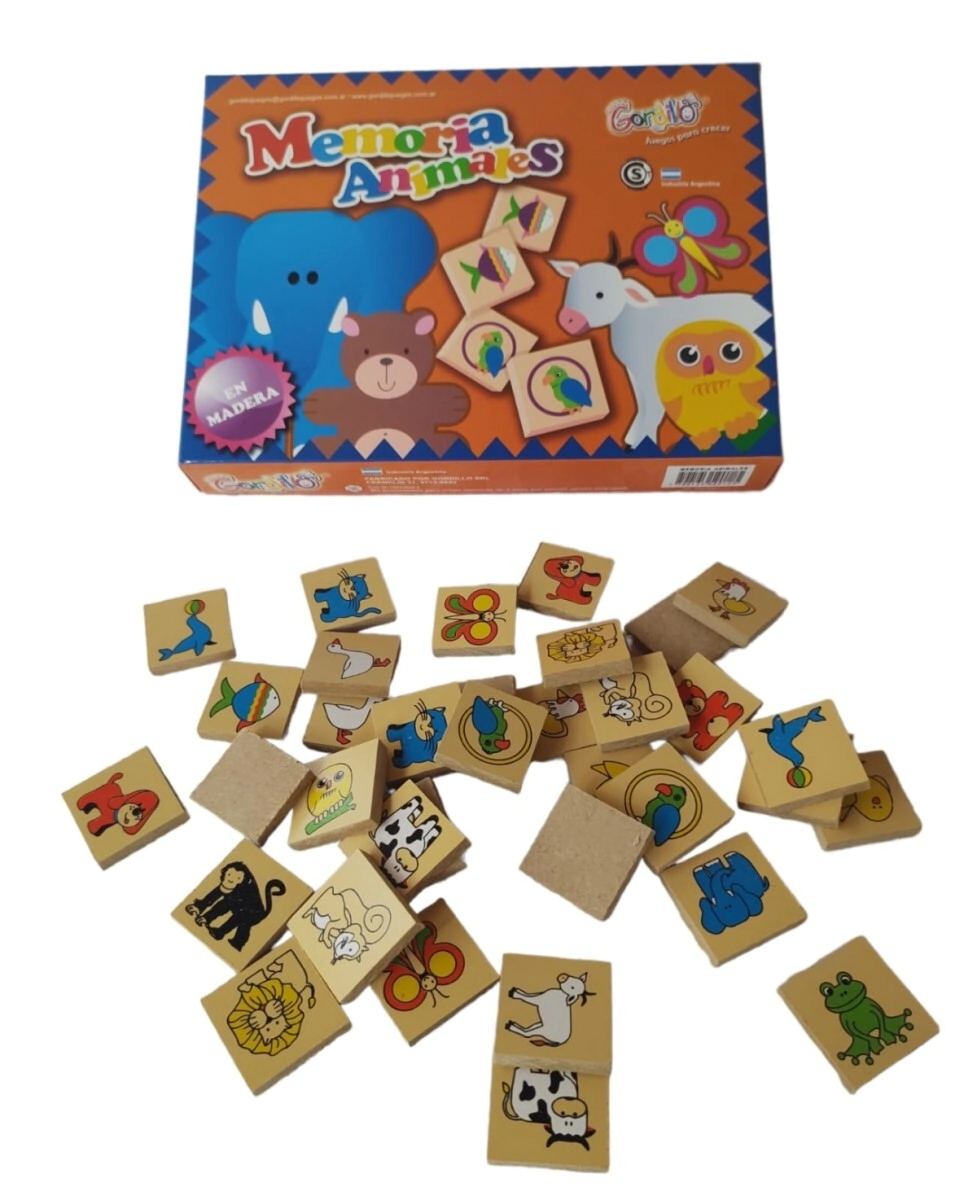 JUEGO DE LA MEMORIA ANIMALES