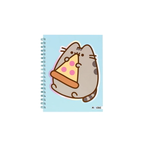 CUADERNO 16x21 ESPIRAL T/D 80HJS PUSHEEN MOOVING