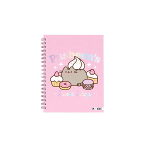 CUADERNO 16x21 ESPIRAL T/D 80HJS PUSHEEN MOOVING