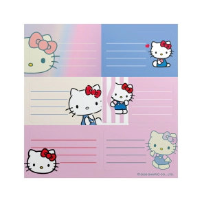 ETIQUETAS HELLO KITTY MOOVING