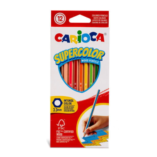 SUPERCOLOR LAPIZ x12 CARIOCA