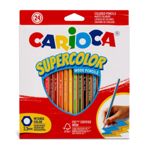 SUPERCOLOR LAPIZ x24 CARIOCA