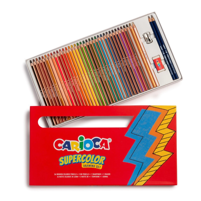 SUPERCOLOR LAPIZ SET x40 CARIOCA