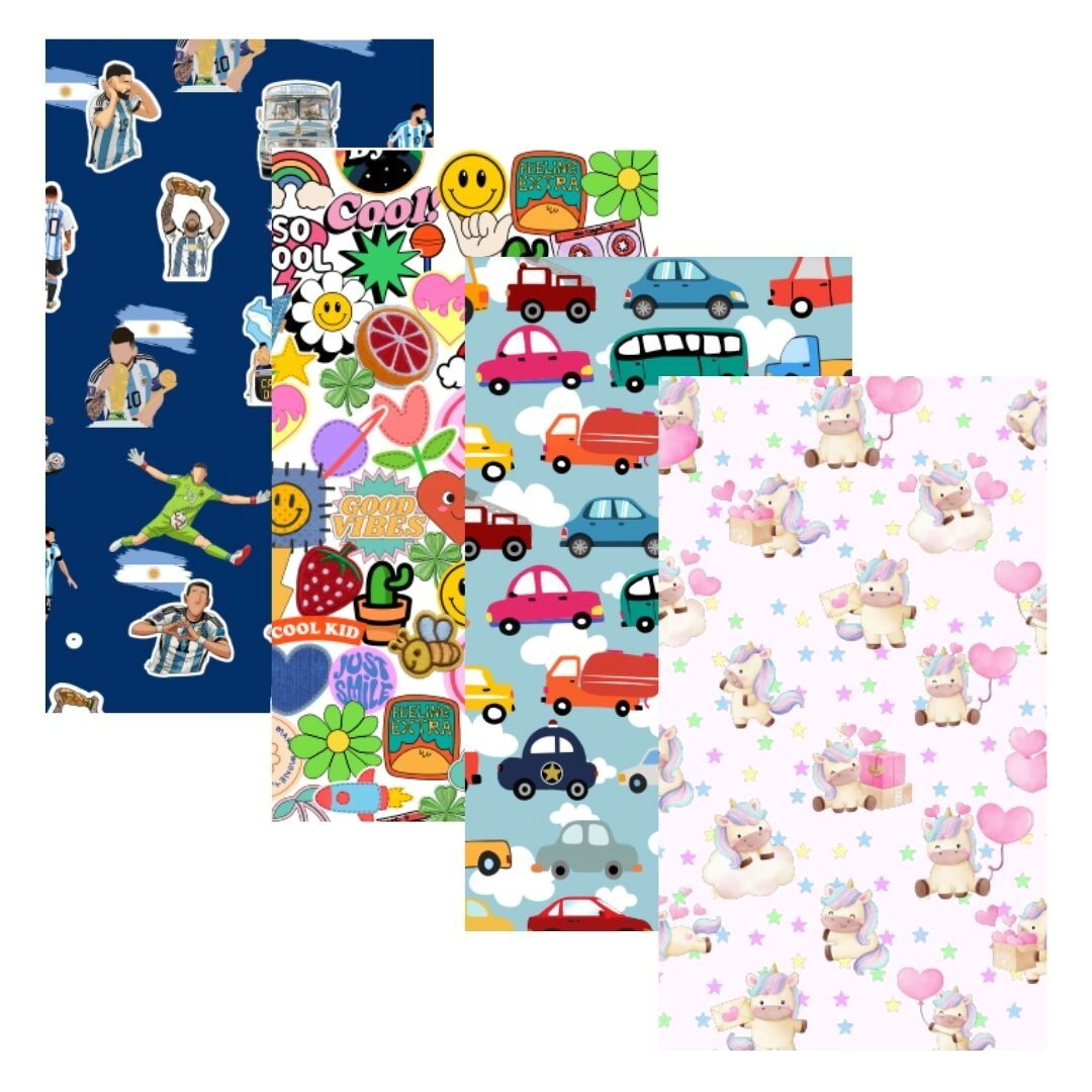 PAPEL PARA FORRAR LILO Y STITCH (SOLO X 10 UNIDADES)