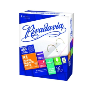 REPUESTO RIVADAVIA N°3 480Hjs RAYADAS C/ BANDA CFRACCIONADAS