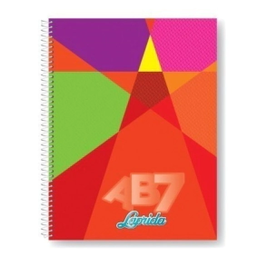 CUADERNO TRADICIONAL LAPRIDA AB7 T/D 21x27 - 100 Hjs CUADRICULADAS