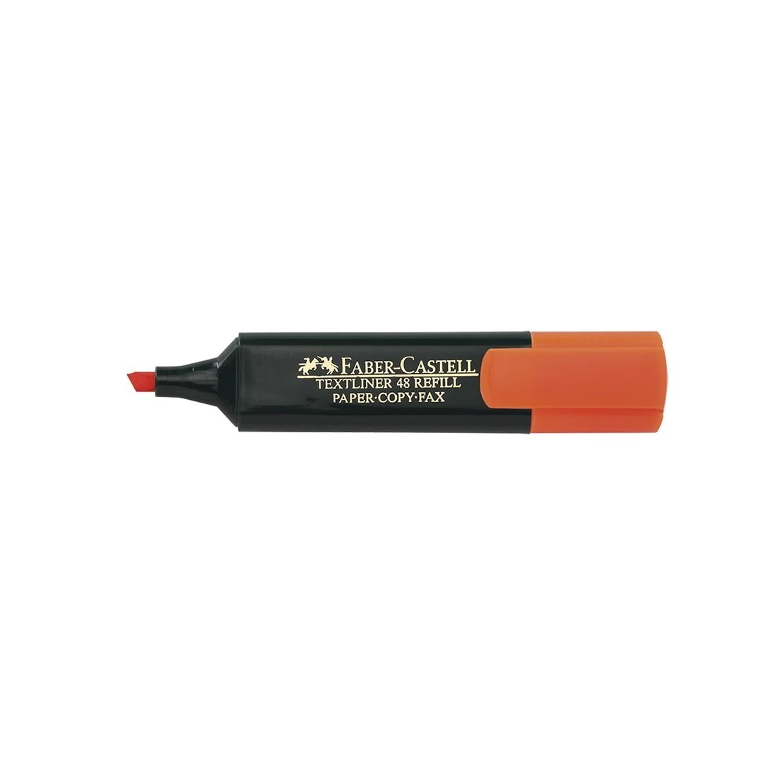 MARCADOR RESALTADOR TEXTLINER 48 NARANJA FABER-CASTELL