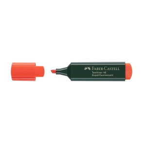 MARCADOR RESALTADOR TEXTLINER 48 NARANJA FABER-CASTELL