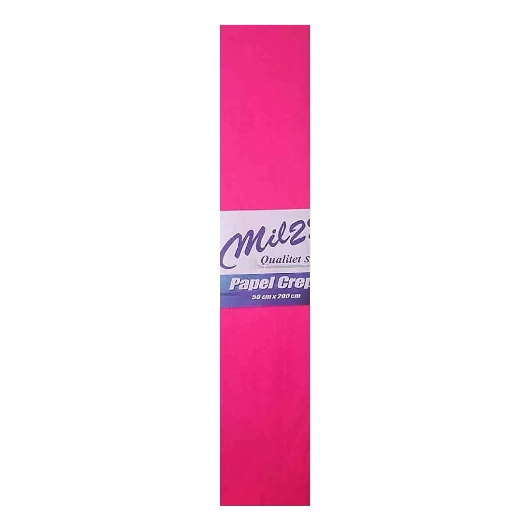 PAPEL CREPE FUCSIA 50x200 CM (SOLO x10 UNIDADES)