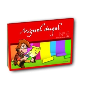 BLOCK MIGUEL ANGEL DIBUJO N°5 24Hjs COLOR