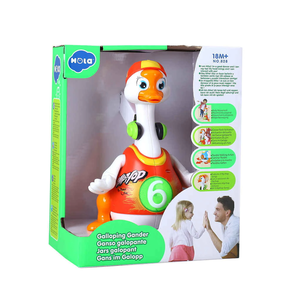 HOLA BABY PLAYSET GANSO CON LUCES Y MUSICA