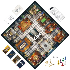 HASBRO FAMILY CLUE JUEGO CLASICO DE MISTERIO