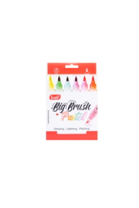 MARCADORES BIGBRUSH PASTEL x6 TRABI