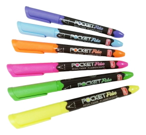 RESALTADOR POCKET AMARILLO TRABI