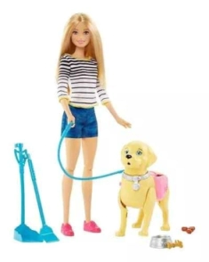 BARBIE PASEO DE PERRITO