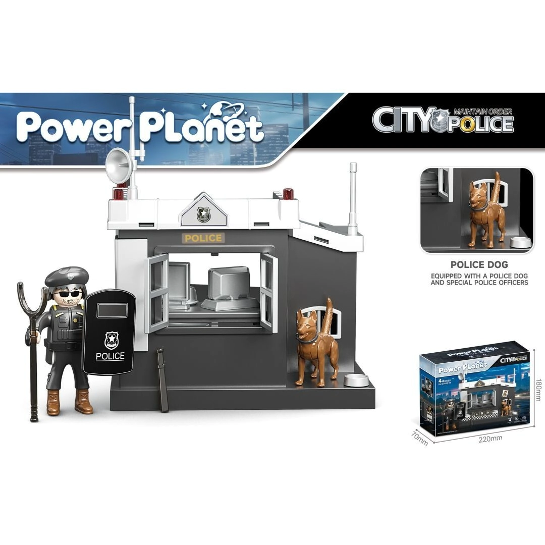 PUESTO POLICIAL FUERZAS ESPECIALES CON LUZ