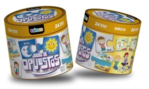 JUEGO ASOCIACION NUMEROS / OPUESTOS / ANIMALES
